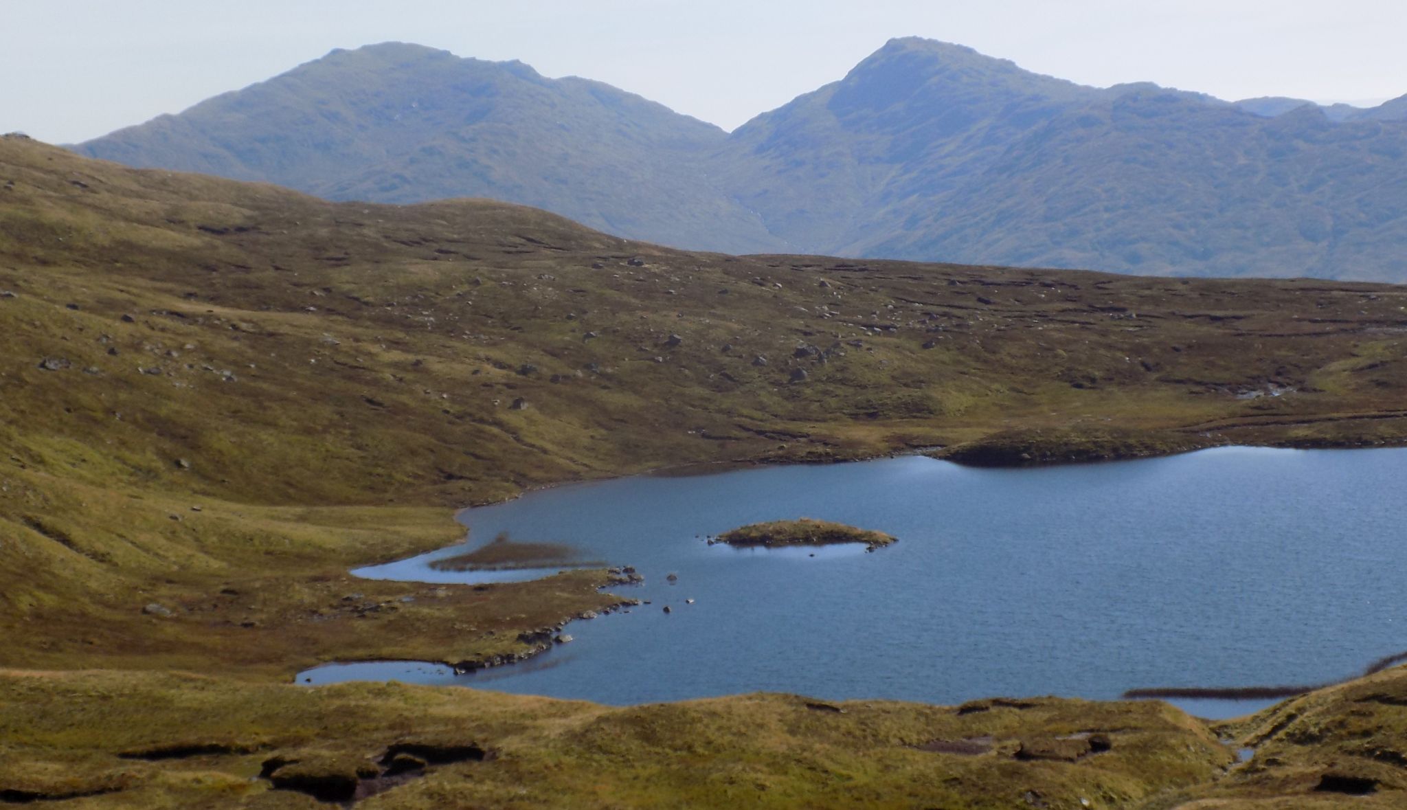 Ben More and Stob Binnein beyond Loch Oss