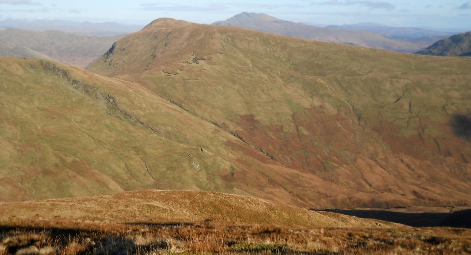 Doune Hill and Ben Lomond from Beinn a'Mhanaich