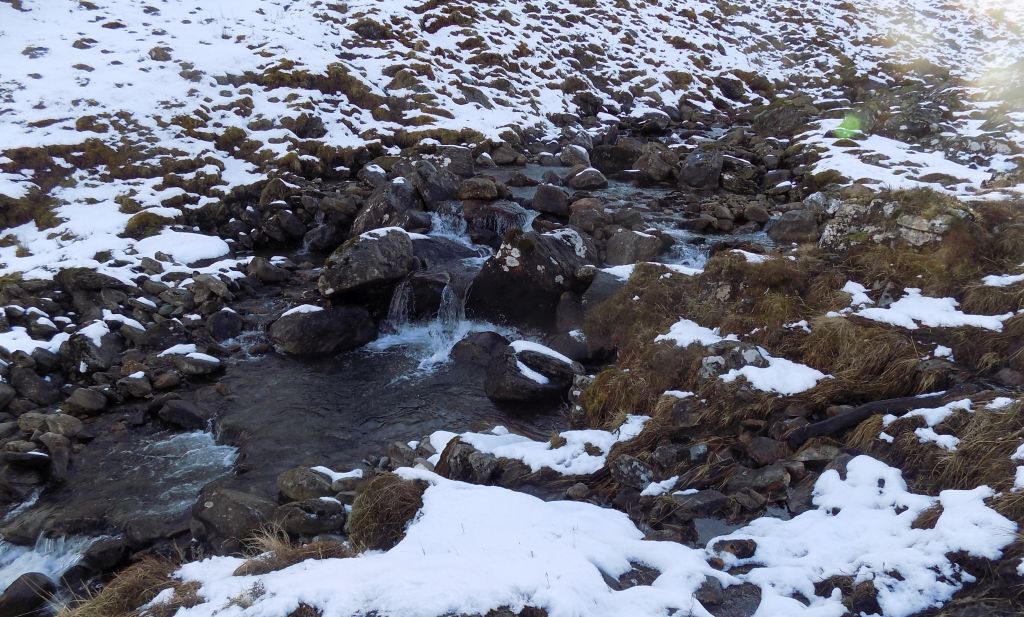 Falls on Allt Coire Achaladair