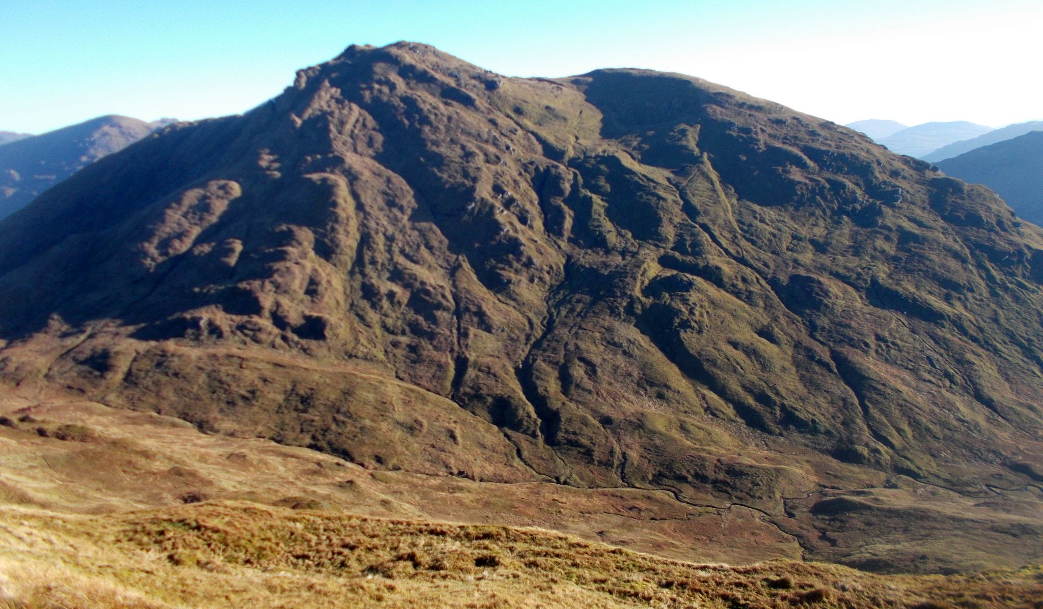 Beinn an Lochain from Beinn an t-Seilich