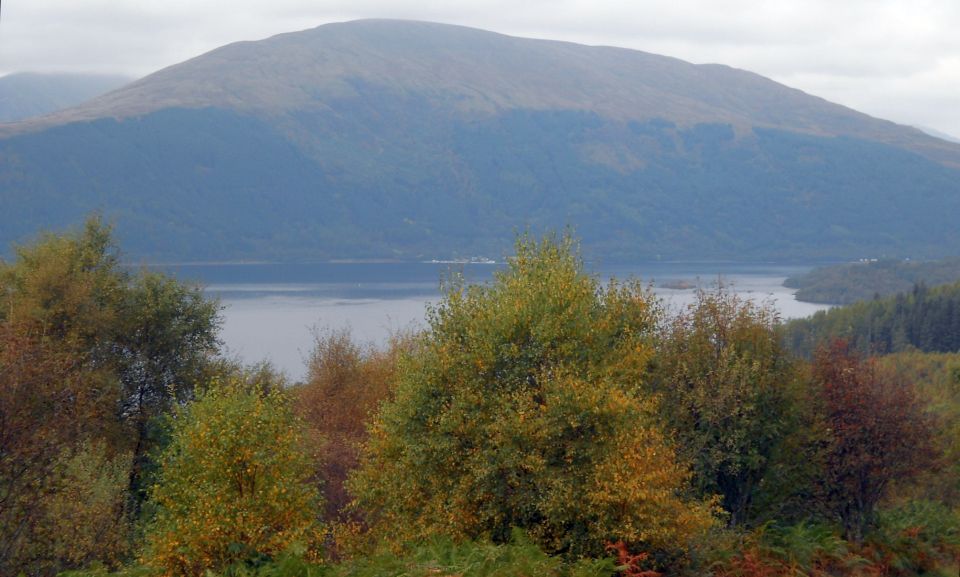 Luss Hills across Loch Lomond from Cashel Forest