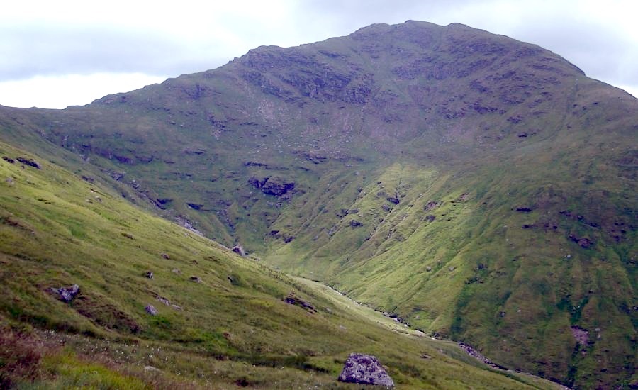 The Arrocher Alps - Beinn Luibhean on descent from Beinn Ime