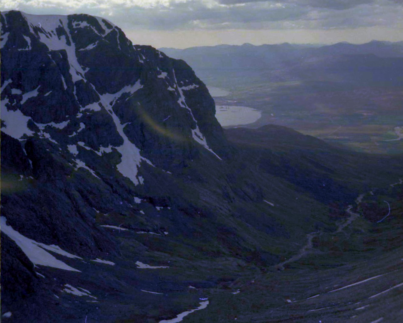 Ben Nevis and Allt a Mhuilinn from Carn Mor Dearg