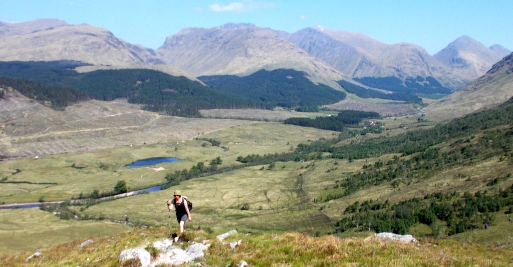 Peaks above Glen Etive