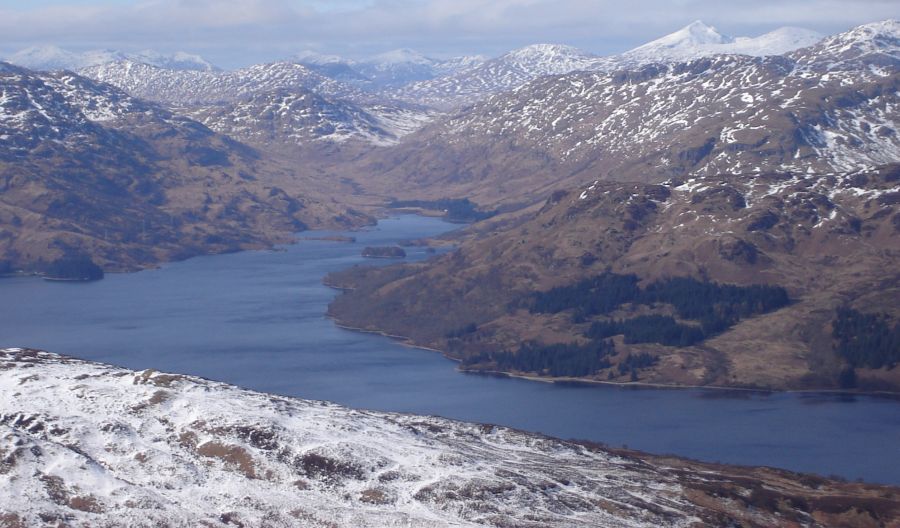 Loch Katrine from Summit of Ben Venue