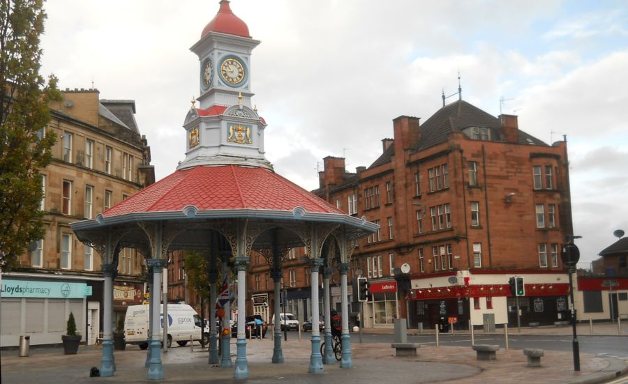 Brigton Umbrella at Bridgeton Cross in the East of Glasgow