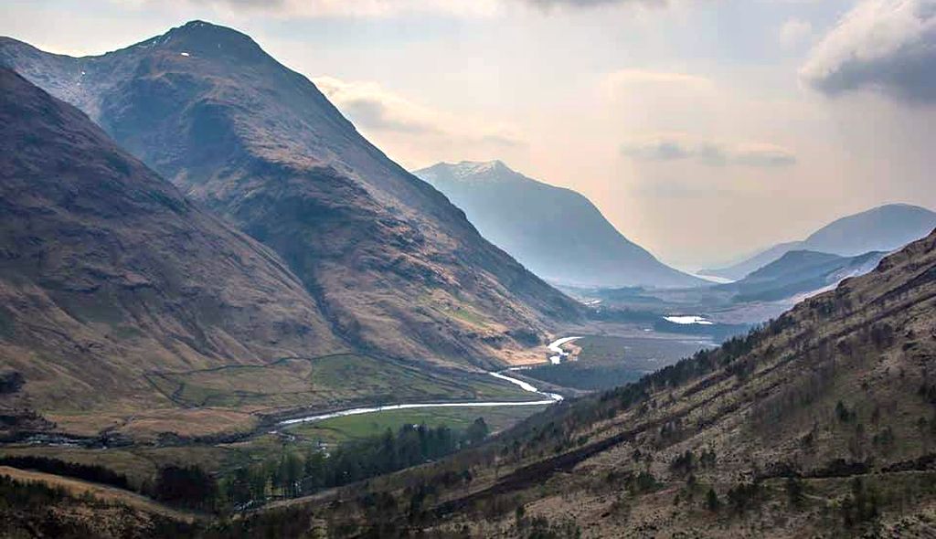 Peaks above Glen Etive