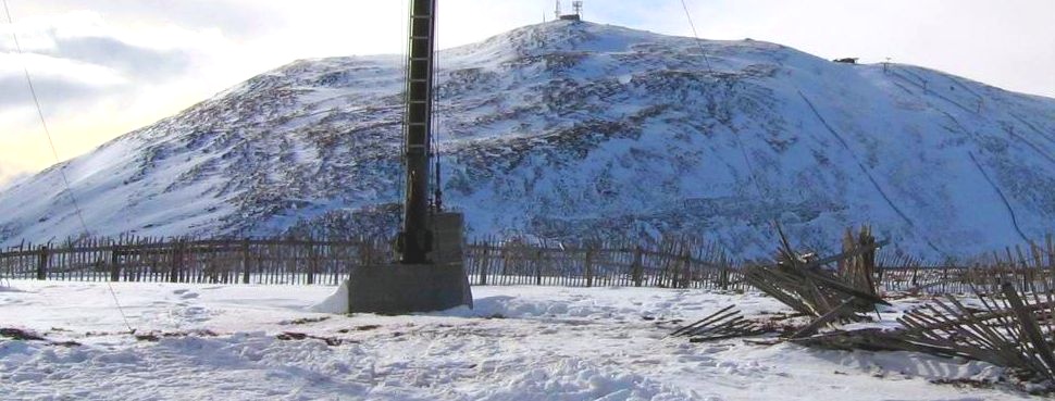 Cairnwell at Glenshee in the Eastern Highlands