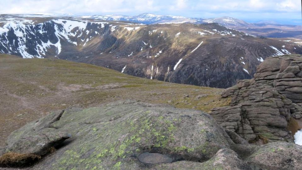 Beinn a Bhuird from Ben Avon