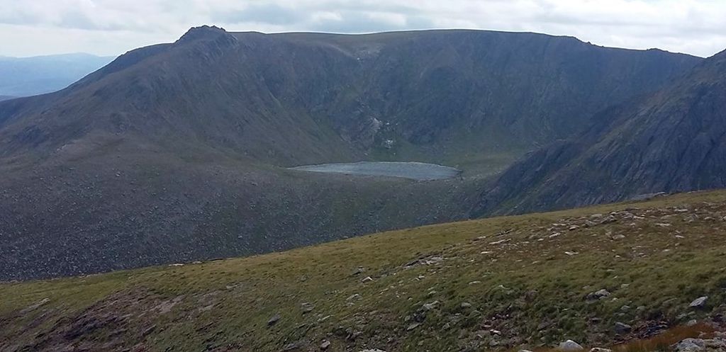 Dubh Lochan beneath Beinn a Bhuird