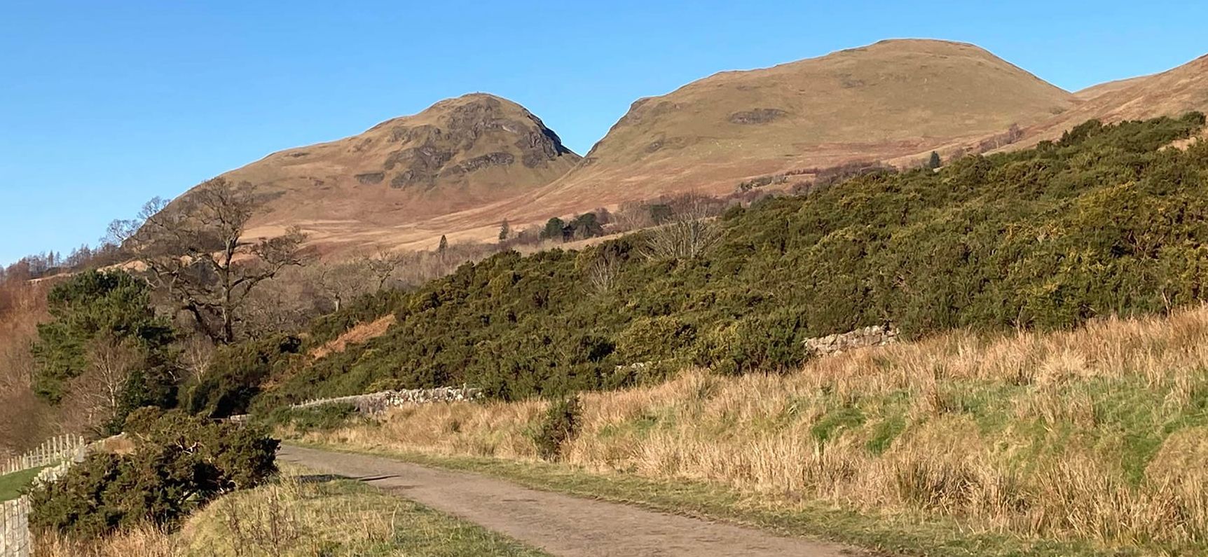 Dumgoyne and Dumfoyne in the Campsie Fells