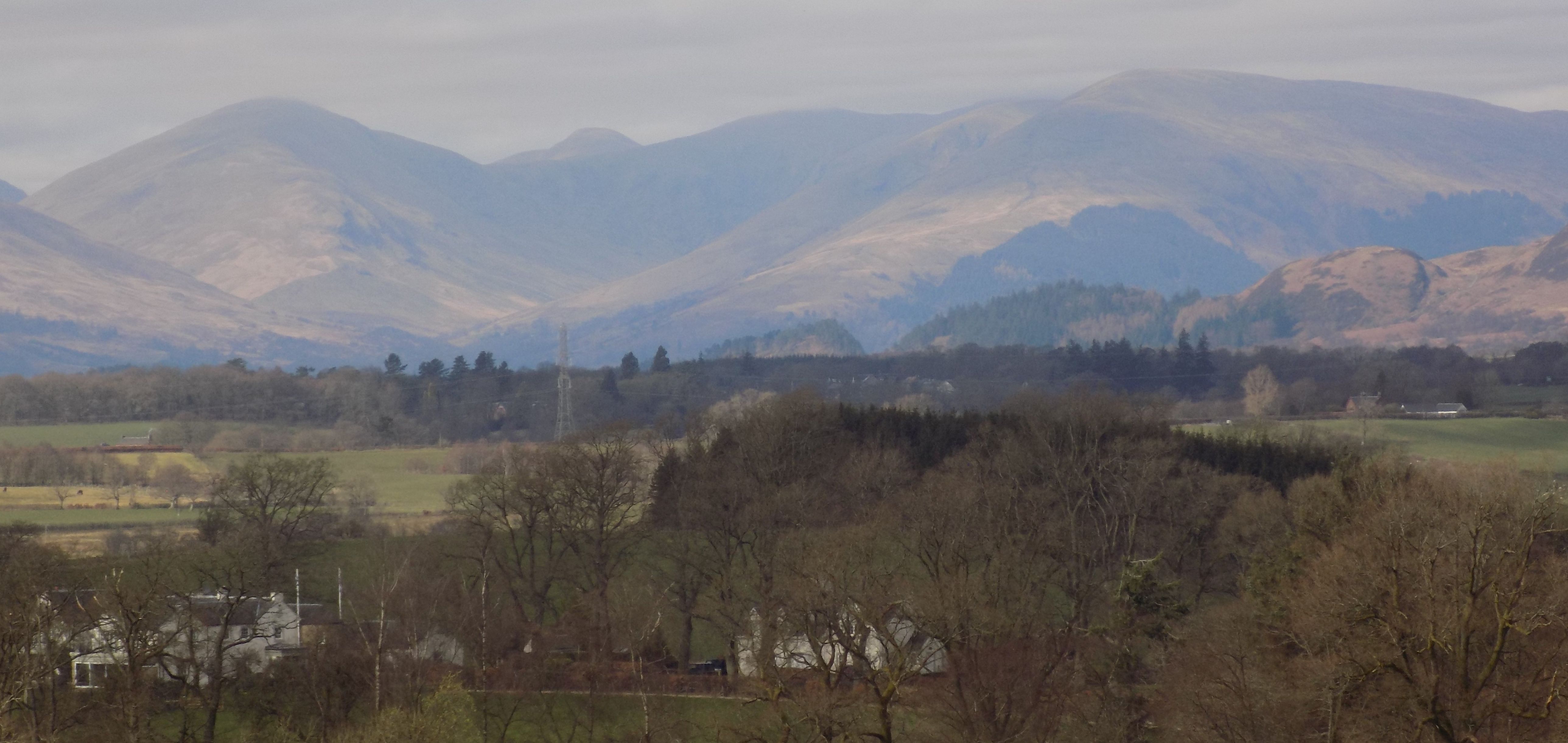 Luss Hills from Carbeth Estateells