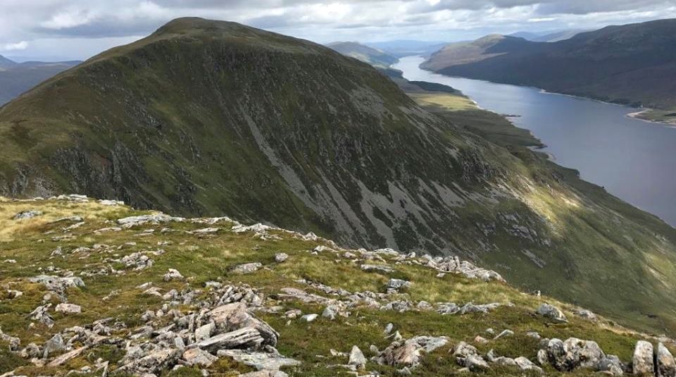 Loch Ericht from Beinn Bheoil