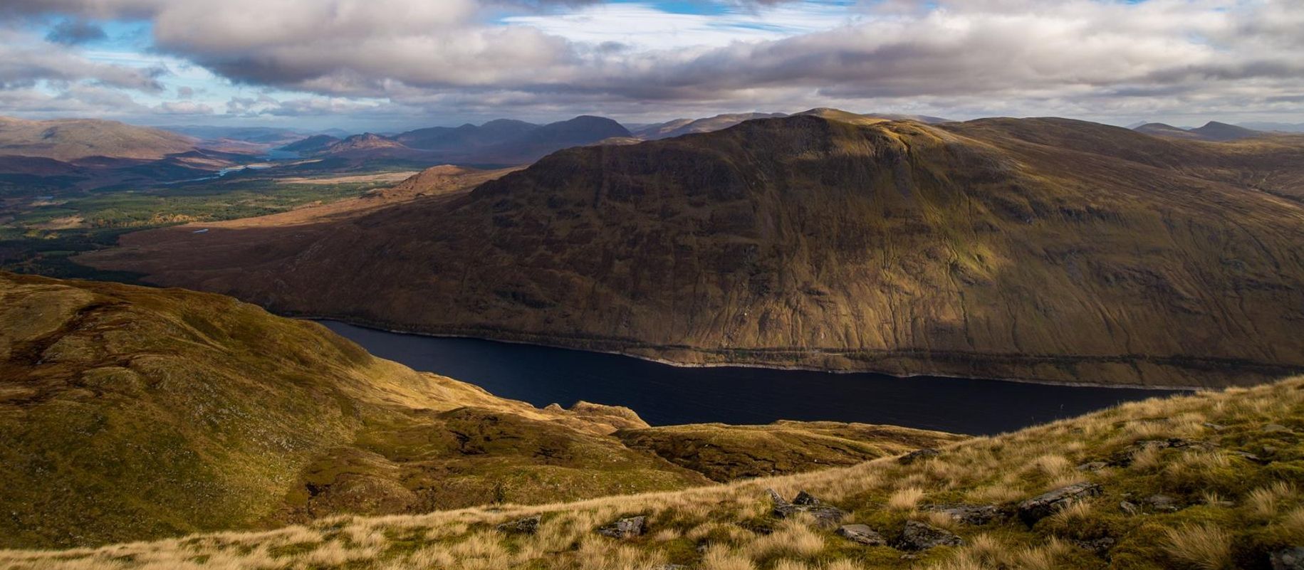 Stob Coire Sgriodain above Loch Treig