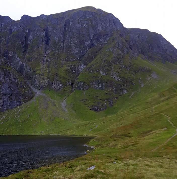 Creag Meagaidh above Lochan a Choire