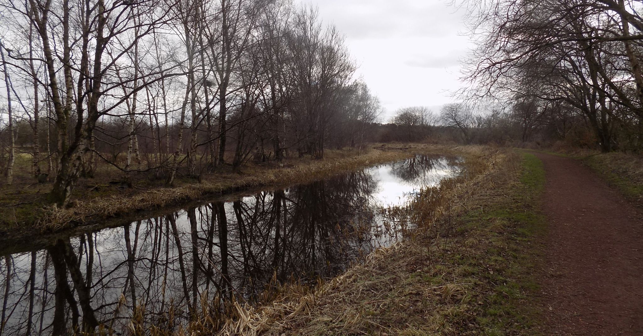 Monkland Canal on outskirts of  Coatbridge