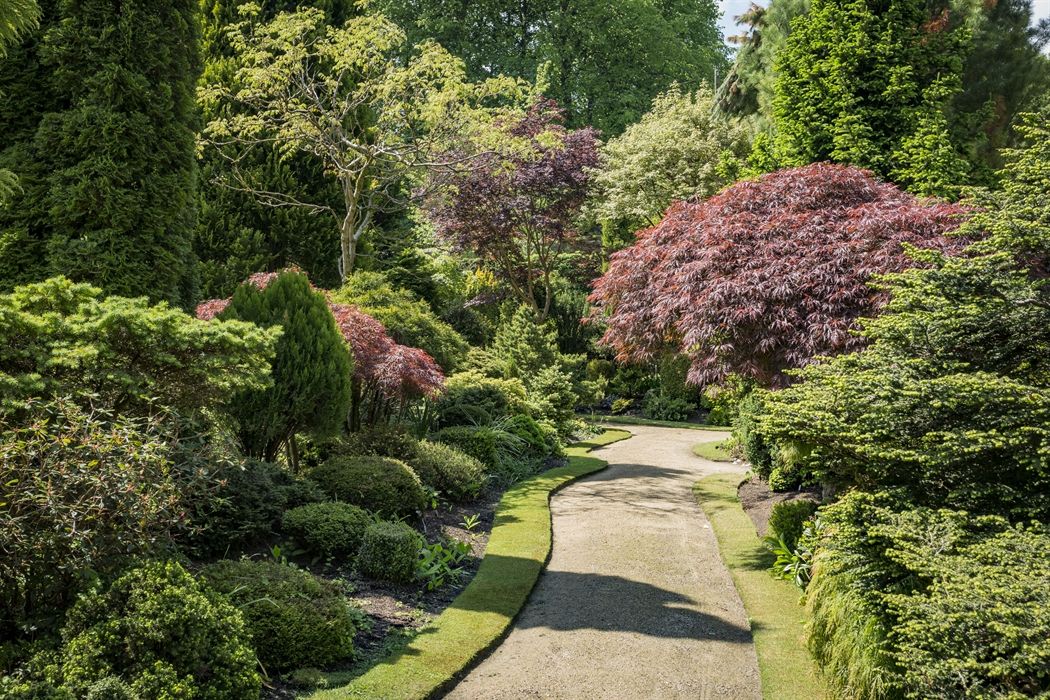 Walled Garden in Colzium Lennox Estate