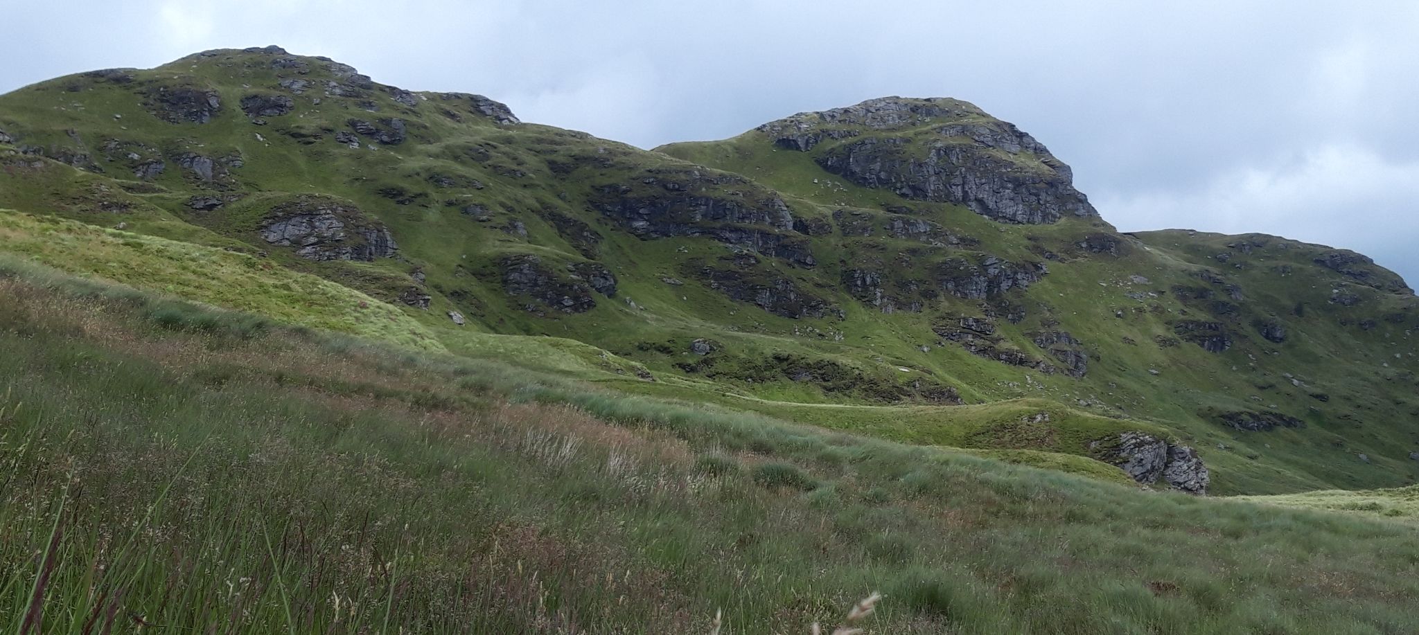 Approach to Cruach nam Miseag