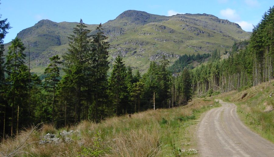 Beinn Bheula from the Cowal Way