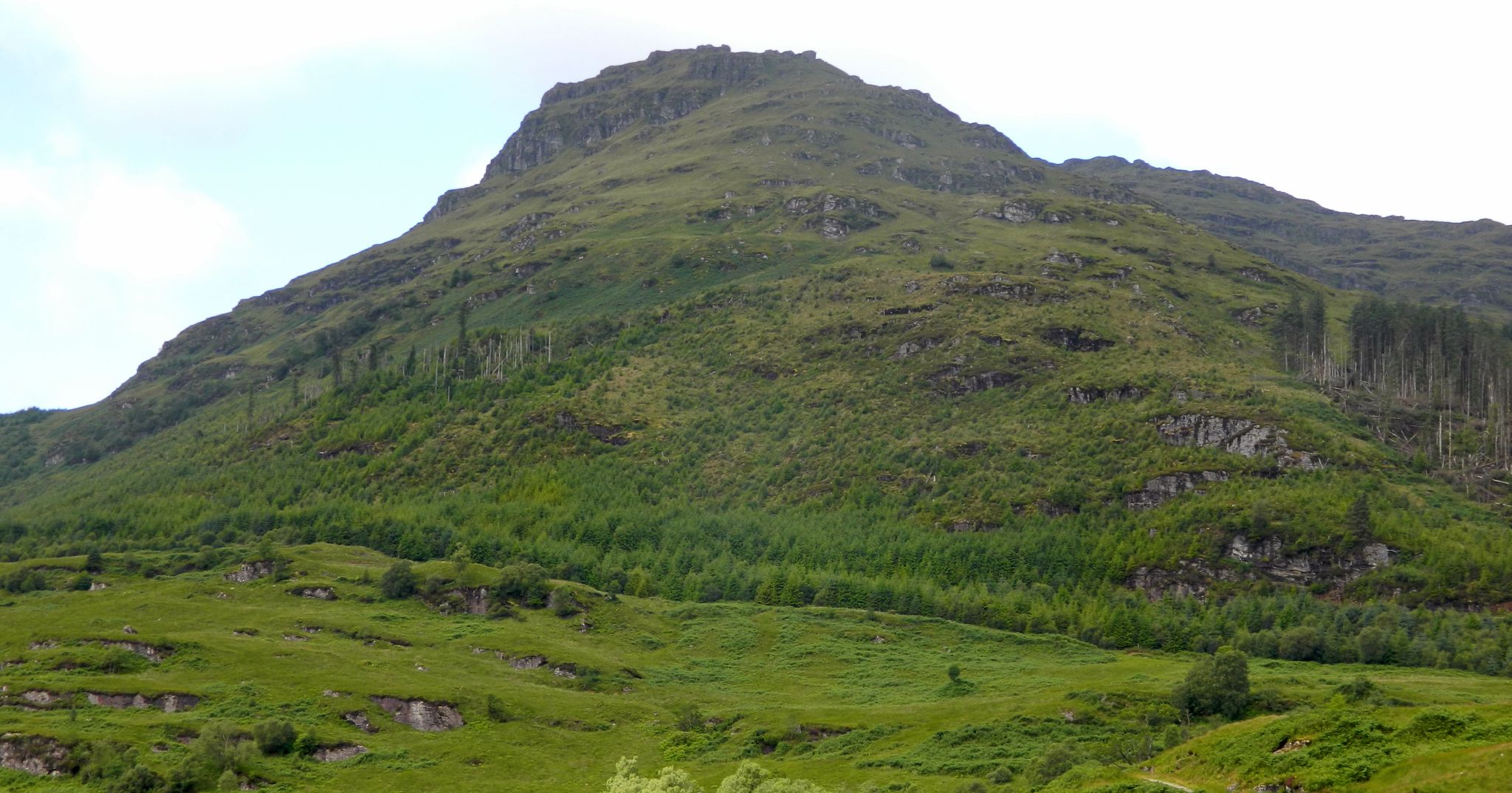 Beinn Lochain above the Cowal Way