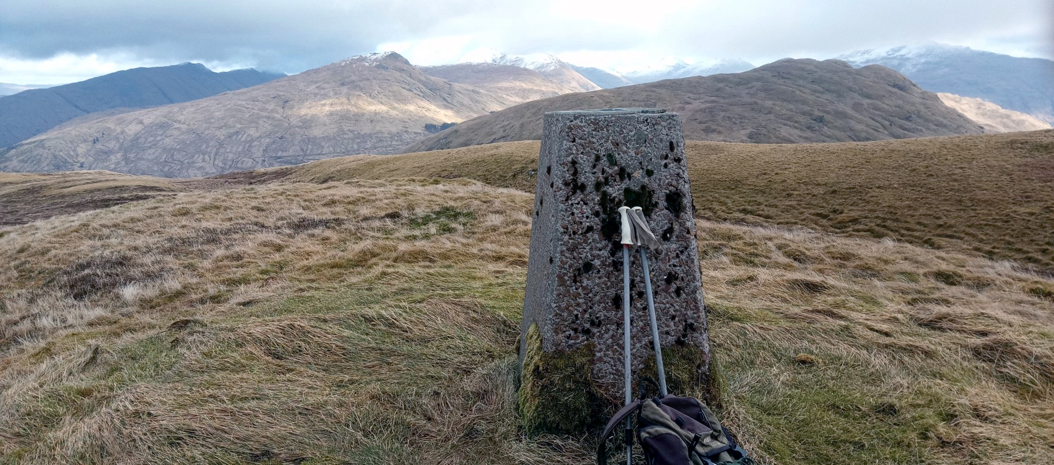 Arrochar Alps from Cruach nan Capull