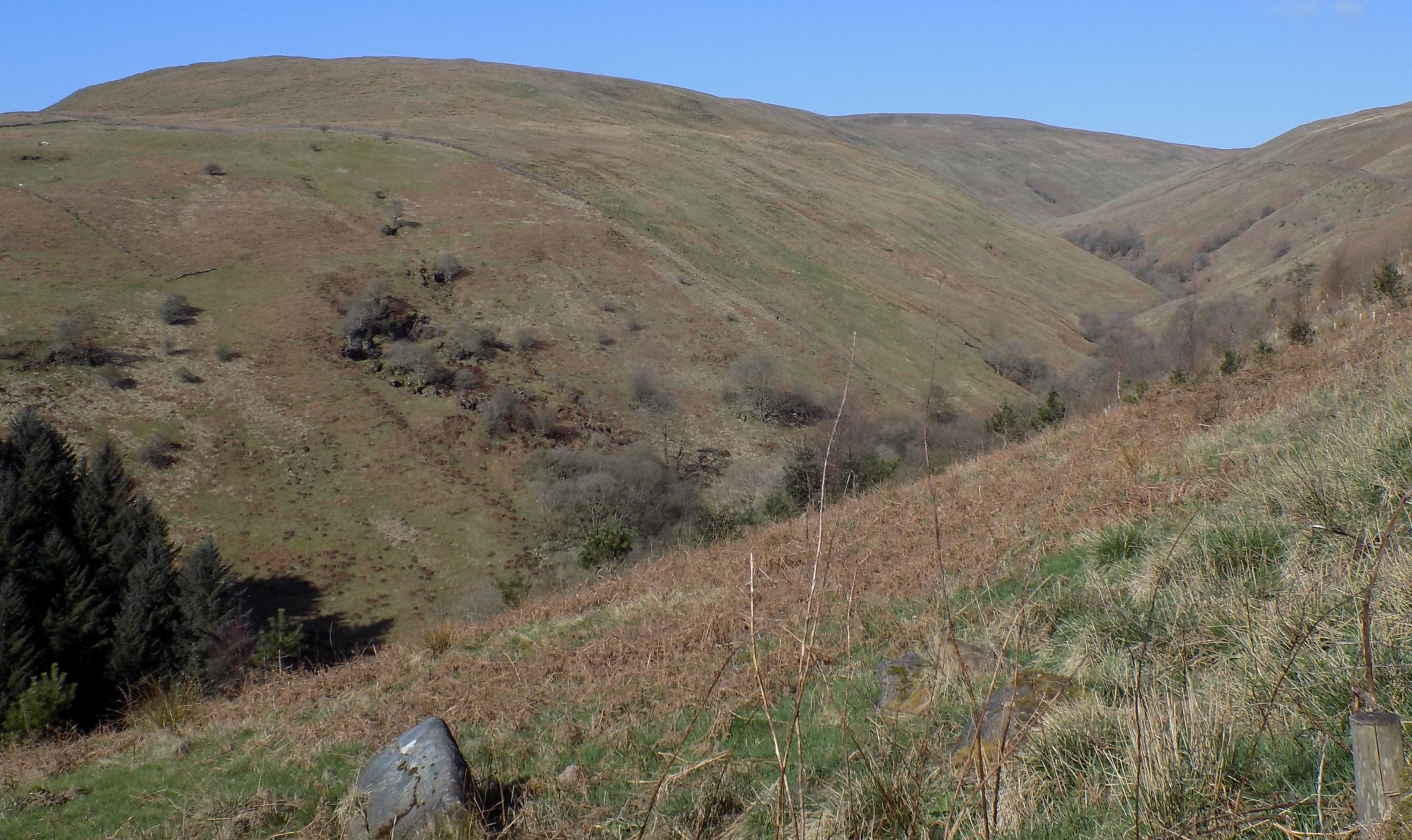 Dumbreck above Fin Glen