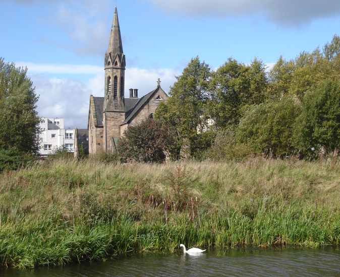 Forth and Clyde Canal in Maryhill, Glasgow