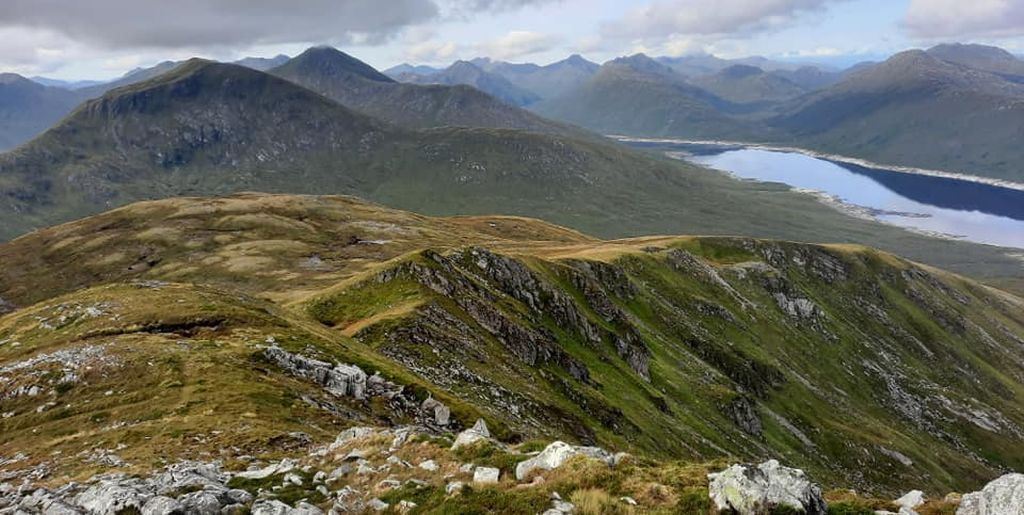 Rough Bounds of Knoydart from Gairich