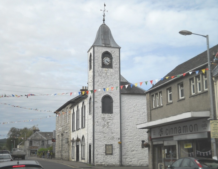 Clock Tower in Newton Stewart