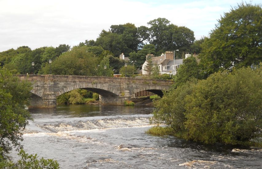 The Bridge over the River Cree in Newton Stewart