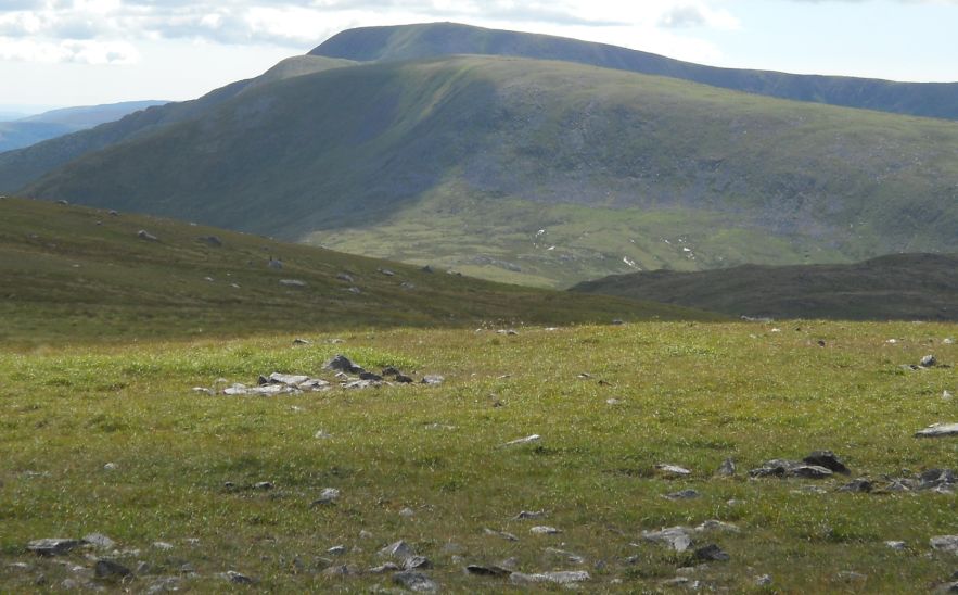 The Merrick ( 843m, 2,766ft ) from Benyellary