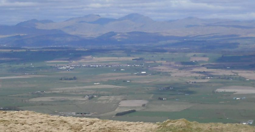 Ben Vorlich from summit of Carleatheran