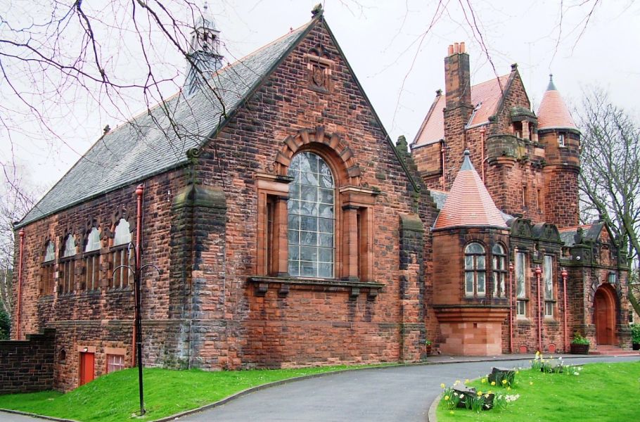 Pollockshields Burgh Hall in Glasgow