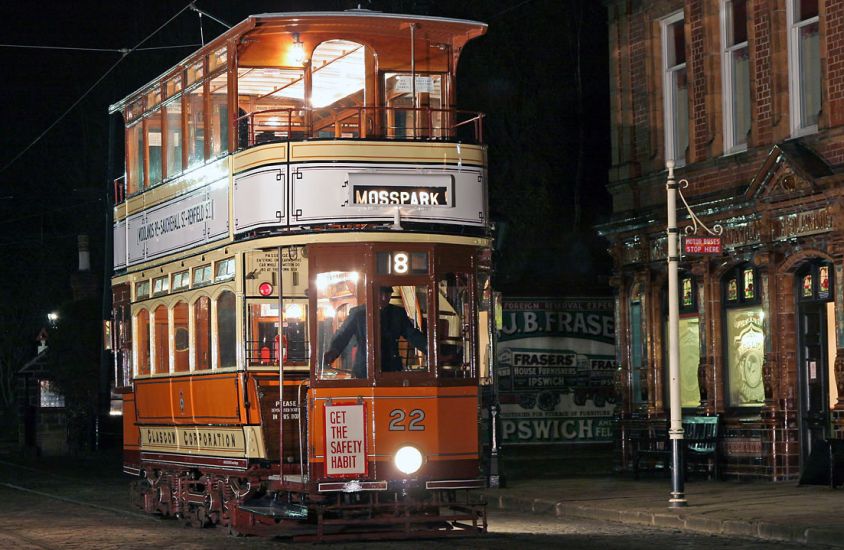 Glasgow Corporation tramcar