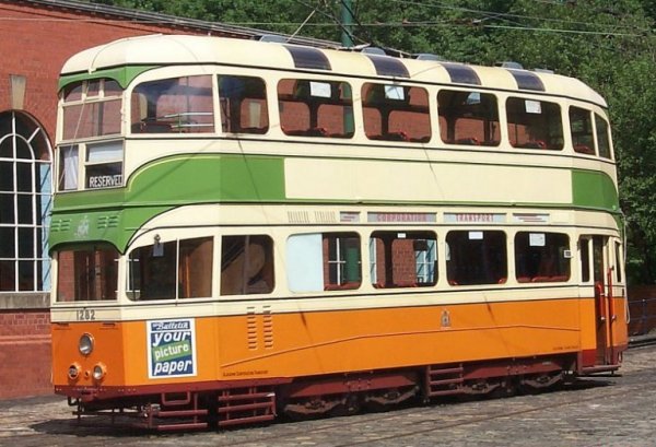 Glasgow Corporation tramcar