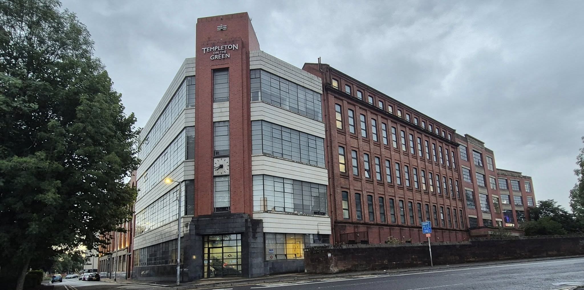 Templeton's Carpet Factory from Glasgow Green