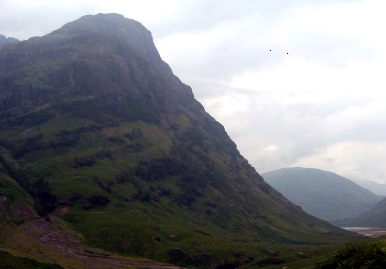 Buchaille Etive Beag ( The Little Shepherd ) in Glencoe in the Highlands of Scotland