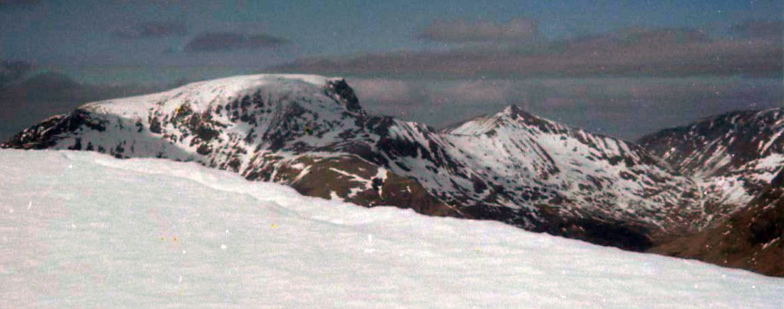 Ben Nevis from Meall a Bhuiridh in Glencoe