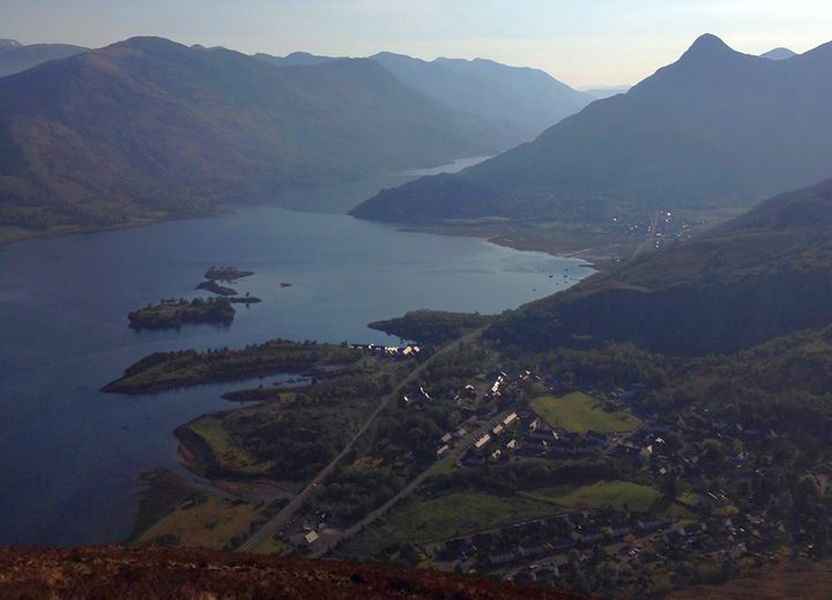 Ballachulish and Loch Leven from Beinn a Bheithir