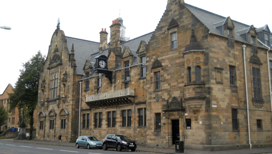 Pearce Institute Building in Govan