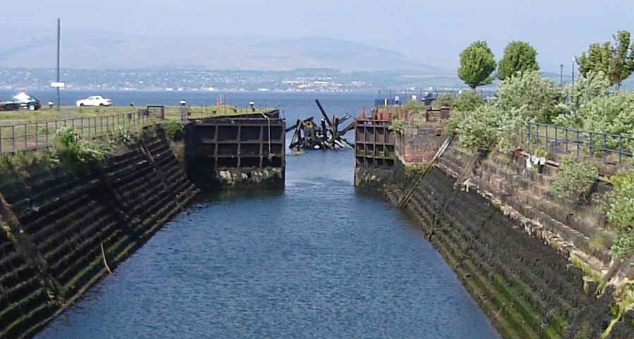 Old Docks at Greenock