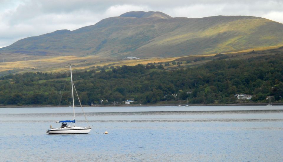 Beinn a'Mhanaich across the Gare Loch from Rosneath Peninsula