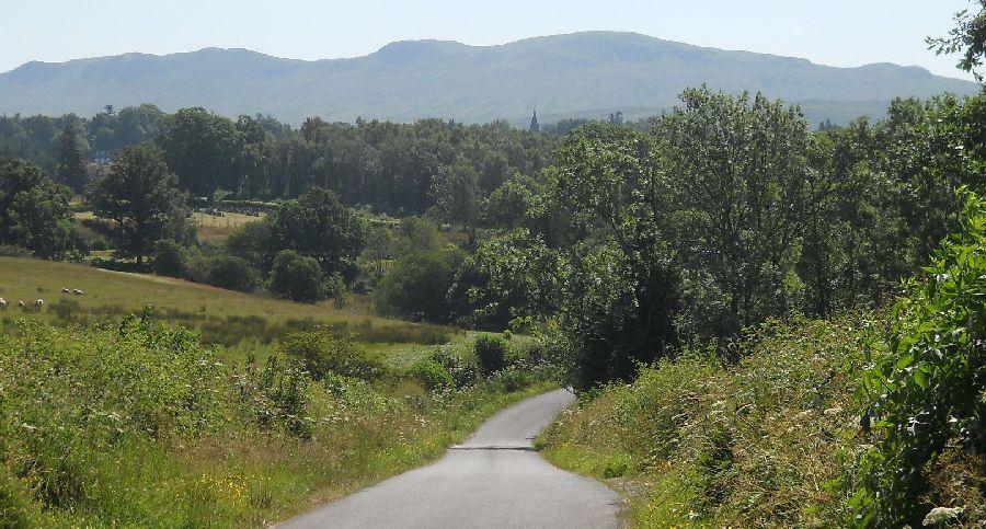 The Campsie Fells above Killearn