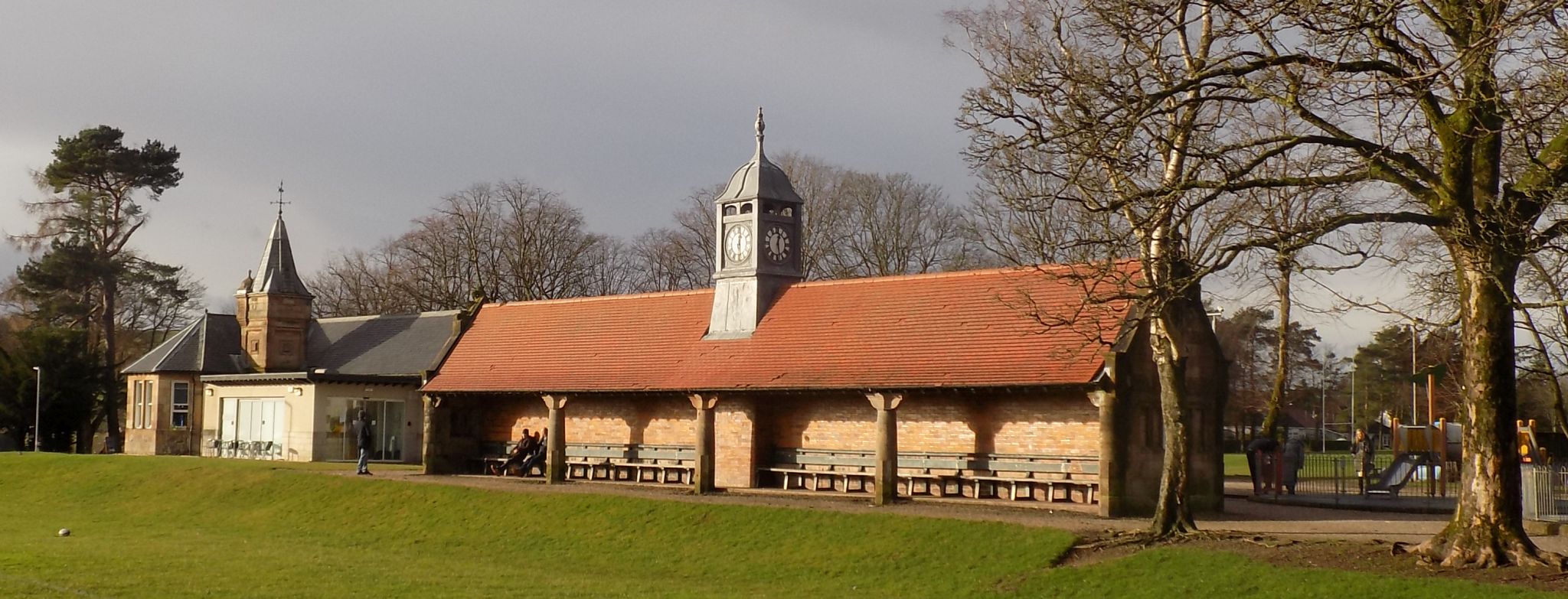 Pavilions in Birkmyre Park at Kilmacolm