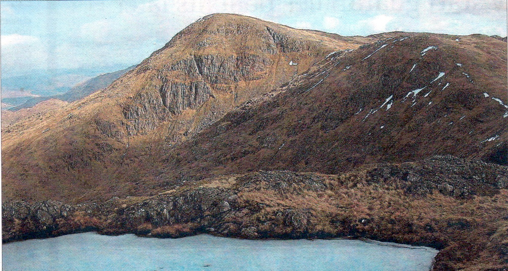 Sgurr Thuilm in Lochaber in Western Scotland