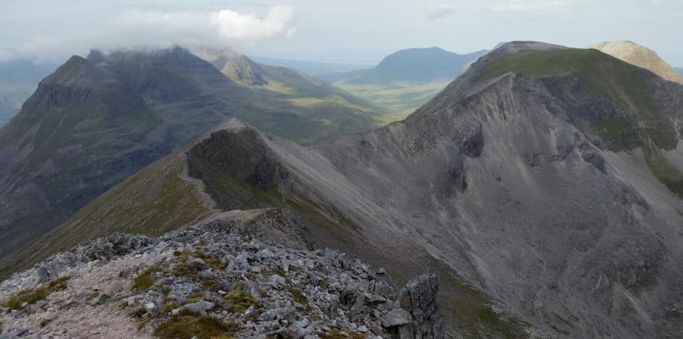 Liathach from Beinn Eighe summit ridge