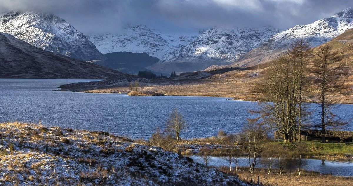 Arrochar Alps above Loch Arklet