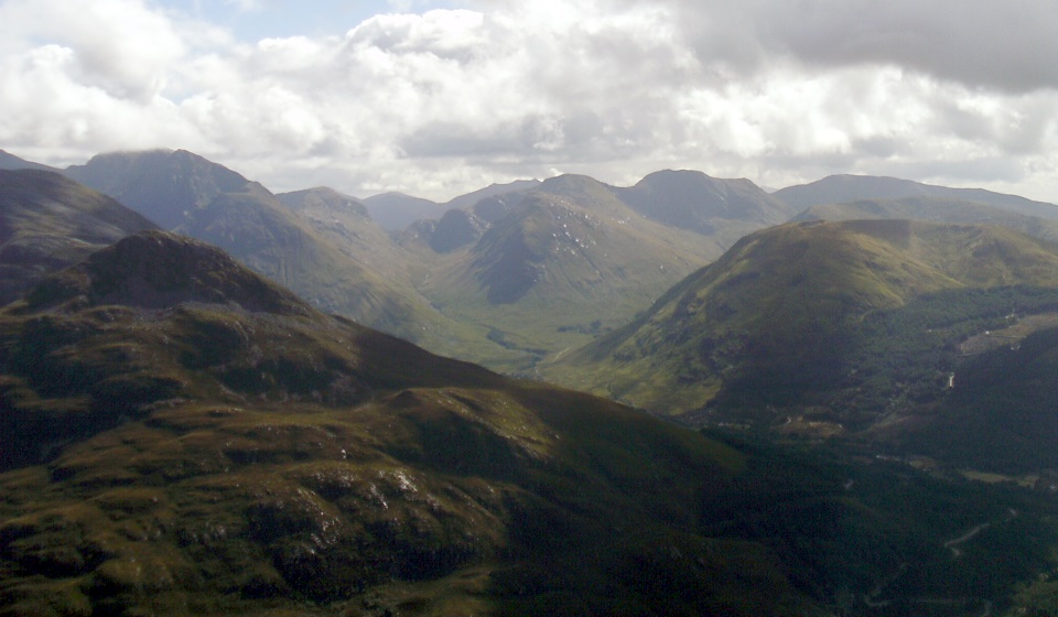 Glencoe from Mam na Gualainn