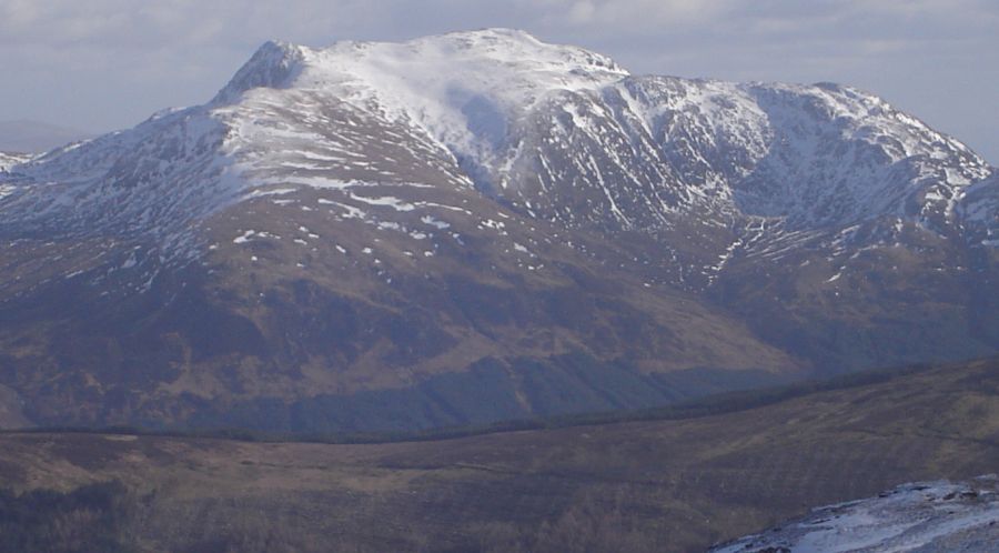 Stuc a Chroin and Beinn Each from Meall an t-Seallaidh