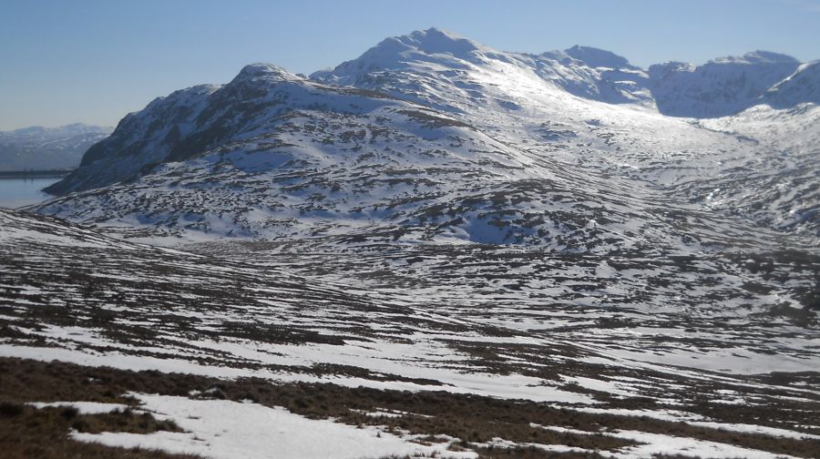 Meall nan Tarmachan from Meall nam Maigheach